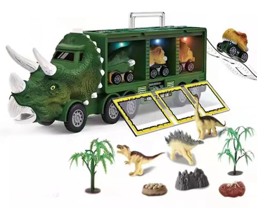 Camion Dinosaurios Autitos Con Luces Y Sonidos Spacezat