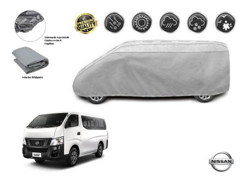 Funda Car Cover Afelpada Premium Nissan Urvan Nv350 2016