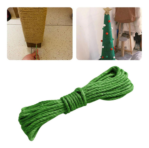 Sisal Rope For Cat Scratcher Diy Gardening Craft Toy 50 M