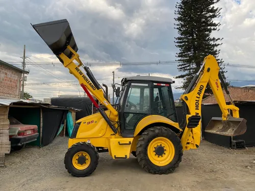Retro Excavadora New Holland B95b Pajarita