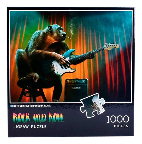 Puzzle Rompecabeza 1000 Piezas Rock And Roll A023
