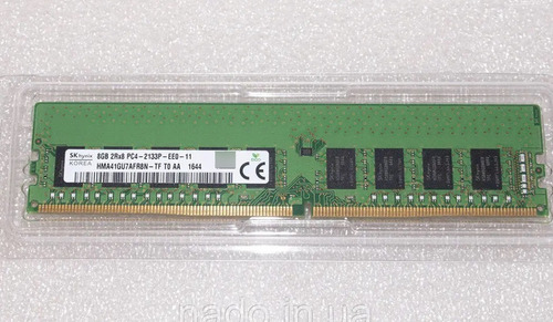 Memória Ram 8gb Ddr4 2133mhz Ecc - Thinkserver - Ts150
