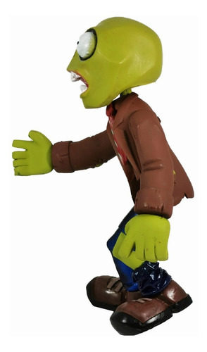 Figura Plantas Vs Zombies Juguete Zombie Corbata Luz 22cm