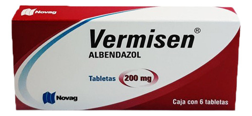 Albendazol 200 Mg Vermisen Caja Con 6 Tabletas