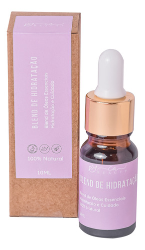 Blend De Hidratação Labial Sérum Ca Beauty 100% Natural 10ml