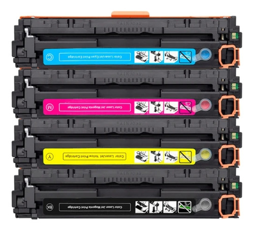 Juego 4 Toner  125a 128a Cb540a Ce320a Cf210  1312 1210 1215