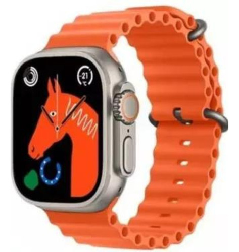 Imagem 6 de 8 de Amax Ultra Smartwatch + 1 Pulseira Brinde (preto)