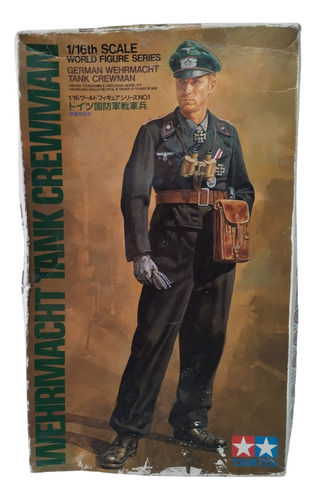 Soldado German Wehrmacht Tank Crewman Tamiya 1/16