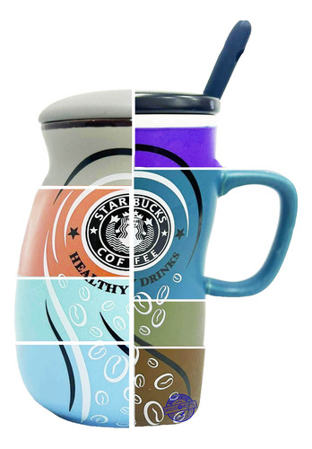 Tazas Jarra Vasija Ceramica De Café Té Frappuccino Y Mas!