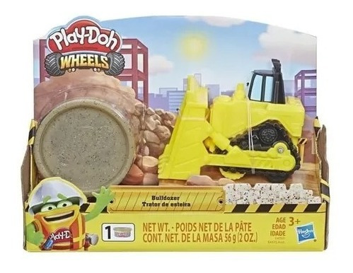 Play Doh Wheels Mini Veículos Trator De Esteira Hasbro