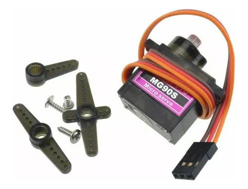 Micro Servomotor Mg90s Tower Pro Arduino 3 Pz