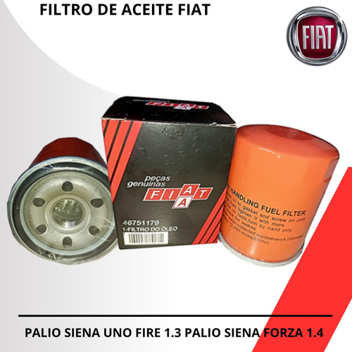 Filtro De Aceite Fiat Palio Siena Uno Fire 1.3 Forza 1.4