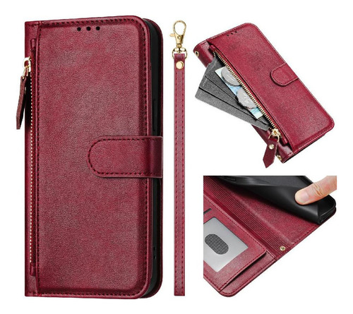 Funda Abatible For Oukitel C51 Titular De La Tarjeta Pu