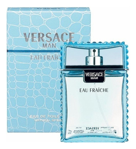 Perfume Original Eau De Fraiche De Versace Para Hombre 200ml