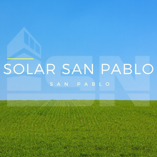 Terreno En Venta En Barrio Solar De San Pablo