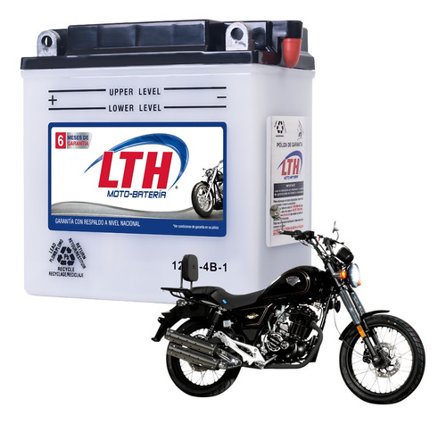 Bateria Lth Moto Vento Vthunder 12v 9a Motobateria 12n9-4b-1