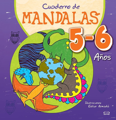 Cuaderno De Mandalas 5-6 Años De Esther Armadá