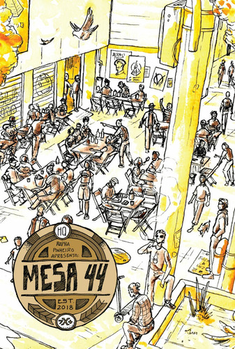 Mesa 44, de Pinheiro, Rapha. Avec Editora e Comércio de Livros Ltda., capa dura em português, 2019