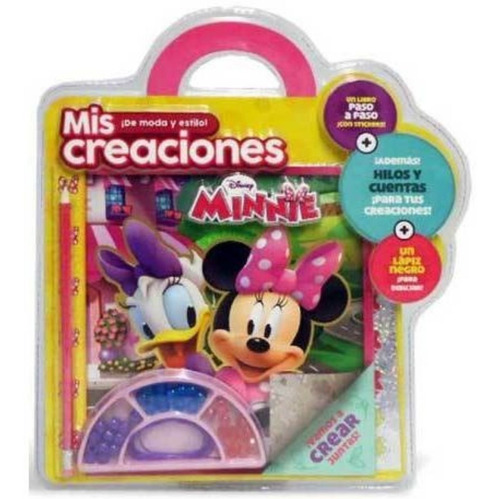 Revista Minnie Mis Creaciones Para Armar Pulseras Libro