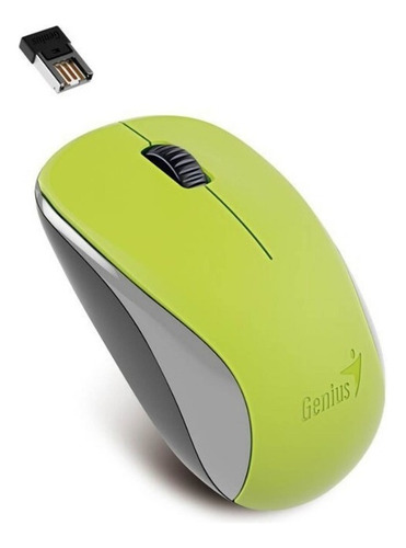 Mouse inalámbrico Genius  NX-7000 spring green