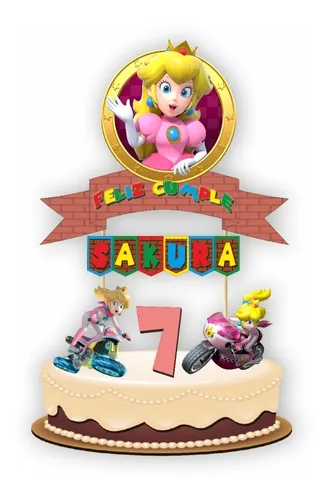 comprar Super Mario Bros Princesa Cake Topper Adorno Para Tortas  