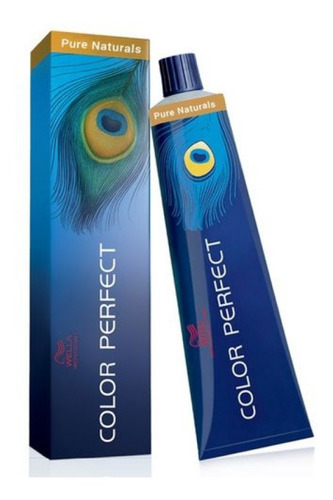  Tinta Coloração Wella Color Perfect 60g Todas As Cores Tom 7/07 Louro Médio Natural Marrom