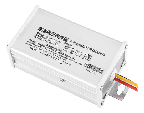 Convertidor Eléctrico Dc 24v-60v A 12v-10a, Adaptador 120w P