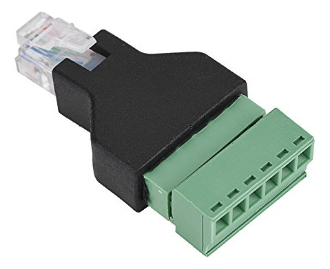 Fosa Ethernet Rj12 6p6c Splitter: Conector Cctv Ideal