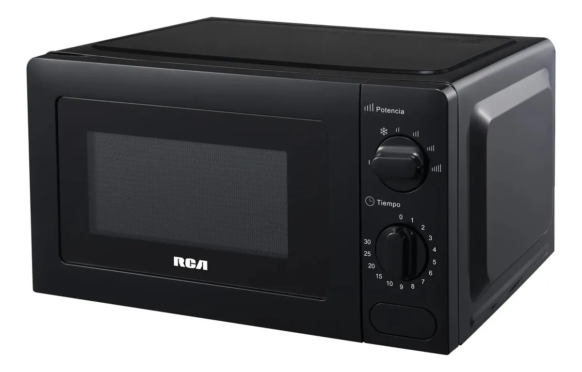 Microondas Manual 20l Rca Negro Rwuy20mec 700w