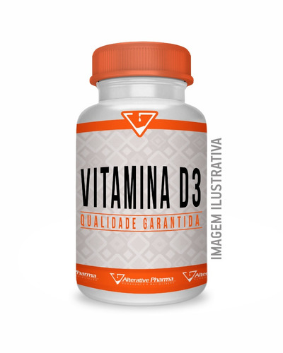 Vitamina D3 (colecalciferol) 2000ui 60 Cápsulas Manipulado