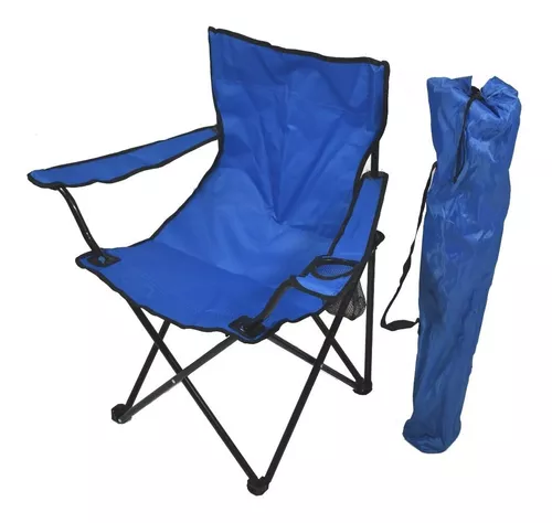 ROCK CLOUD Silla de camping plegable portátil, sillas de playa bajas para  campamento, césped, senderismo, deportes, caza, azul marino