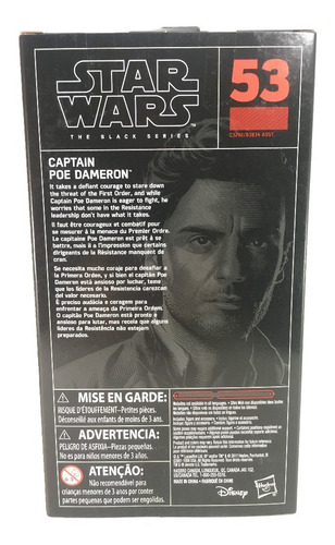 Hasbro Star Wars Black Series Capitan Poe Dameron