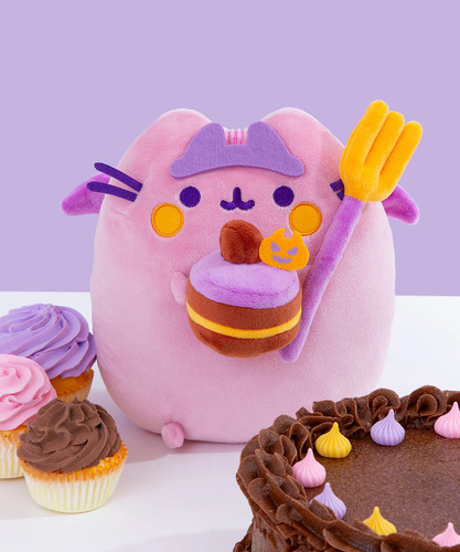 Peluche Gato Pusheen Cat Diablo Del Pastel Devil's Food Cake Color Rosa