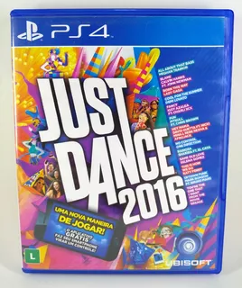 Just Dance 2016 Ps4 Mídia Física