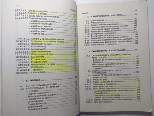 El Proceso De La Investigación Científica , Mario Tamayo Y T (Usado)