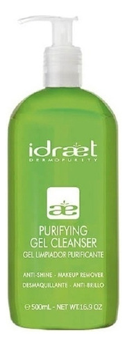 Gel Limpiador Purificante X500 Idraet Piel Grasa Agua Termal