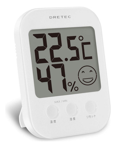 Termohigrometro Digital Dretec Opsys Color Blanco O-230wt 