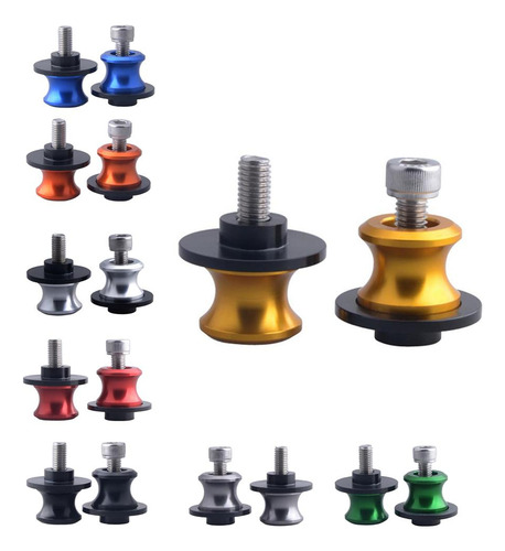 Bastidor Soporte Tornillos Brazo Oscilante Carretes Dorado