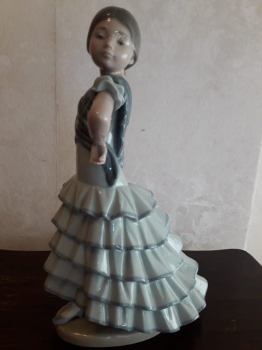 Muñeca Escultura Estatua Bailarina Lladró Original Con Sello