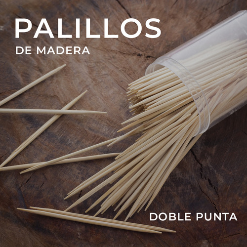 Palillos De Madera Para Dientes 12 Botes Para Cocina Y Mesa