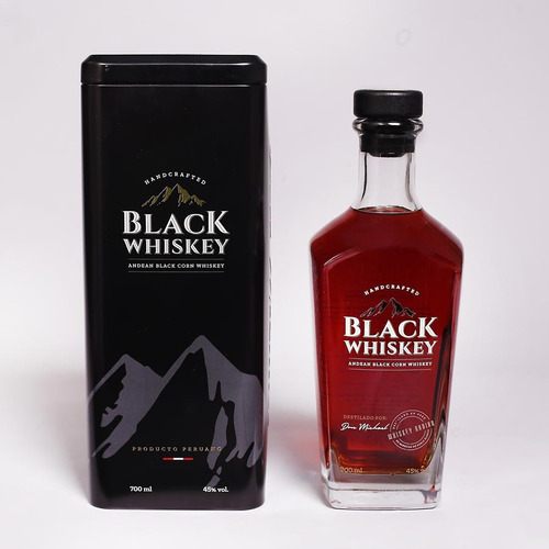 Don Michael - Black Whiskey 700ml, Andean Black Corn