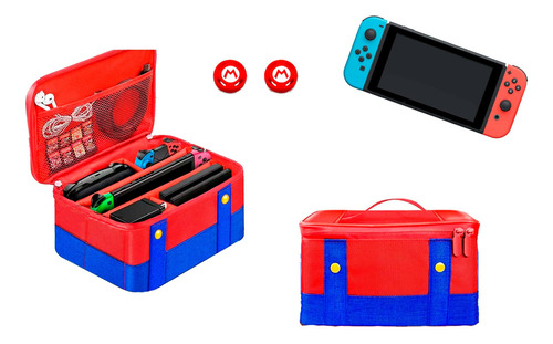 Maleta Amplia Protectora Compatible Con Nintendo Switch 