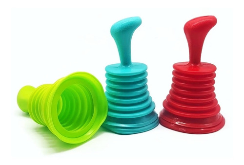 Imagen 2 de 10 de Sopapa Bacha Cocina Destapa Pileta Bañera Con Fuelle Succión