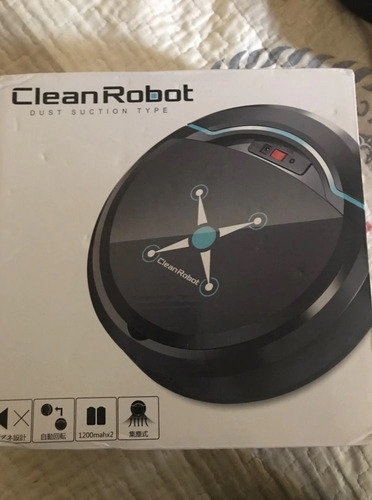 Robot Clean Aspiradora Automática Recargable Dust Suction Color Negro