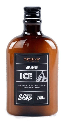 Shampoo Refrescante Ice Dicolore Limpeza Profunda 240ml