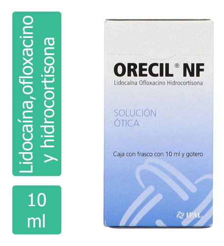 Orecil Nf Solución Ótica Frasco Con 10ml