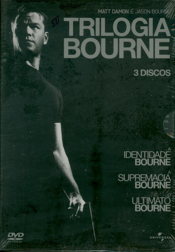 Dvd Bourne - Trilogia (3 Discos Original Lacrado)