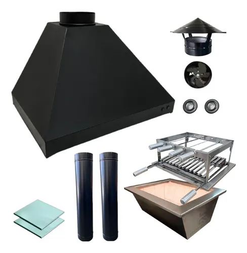 comprar Kit Churrasqueira Gourmet Com Grelha Argentina - Cod Rc310