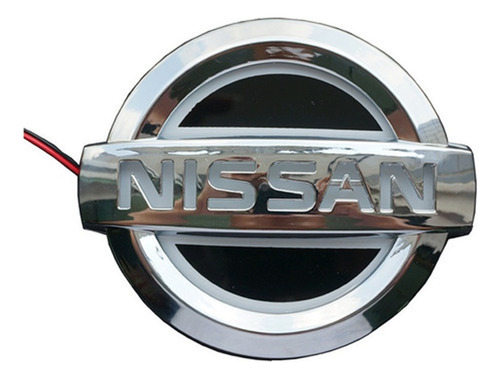 Logotipo De Luz De Coche Nissan 5d Led 11,7 Cm X 10 Cm