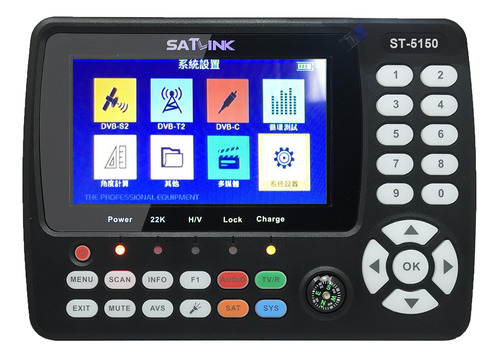 Señal Portátil Satellite Finder St-5150 H.265 4.3 Hevc